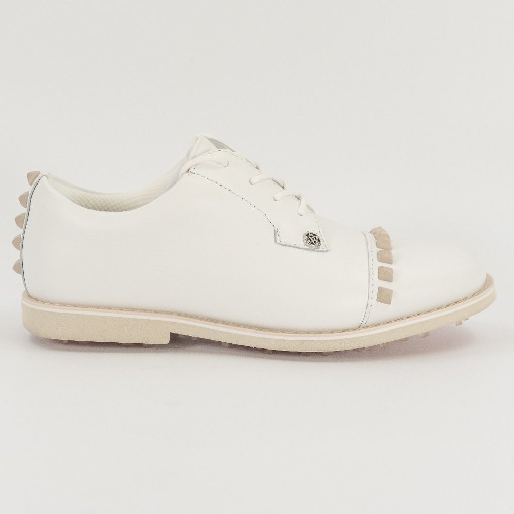 G/Fore Women's Gallivanter Leather Stud Cap Toe Golf G4LC0EF05 size 8.5
